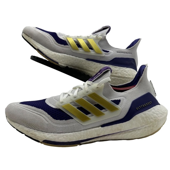 Adidas Ultraboost 21 Mens 11 Washington Huskies NCAA Running Shoe Sneaker GX7967 - Picture 1 of 11